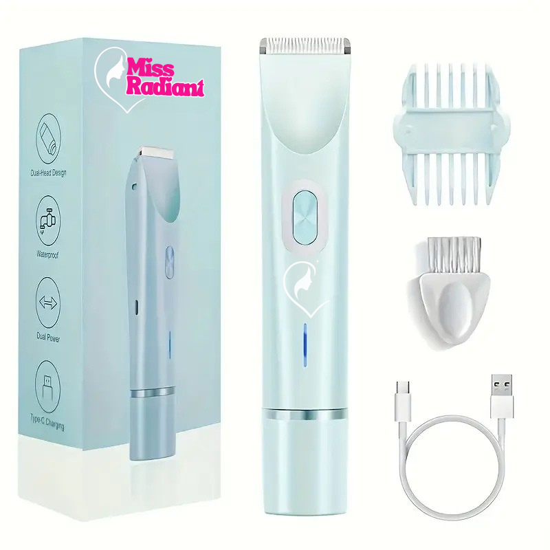 Miss Radiant™ – La Depiladora 2 en 1 Definitiva – ¡Ideal para Cuerpo, Piernas, Axilas, Rostro y Zona Íntima!