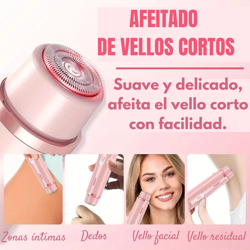Miss Radiant™ – La Depiladora 2 en 1 Definitiva – ¡Ideal para Cuerpo, Piernas, Axilas, Rostro y Zona Íntima!
